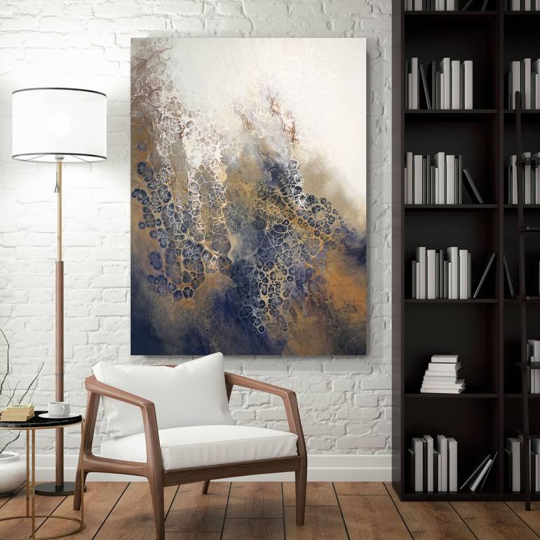 Original Abstract Expressionism Abstract Painting by Shaylen Broughton