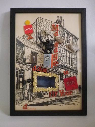Print of Fine Art Humor Collage by Andrew Jasper Campbell