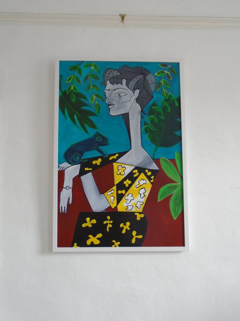 Original Contemporary Women Painting by Mary Rouncefield
