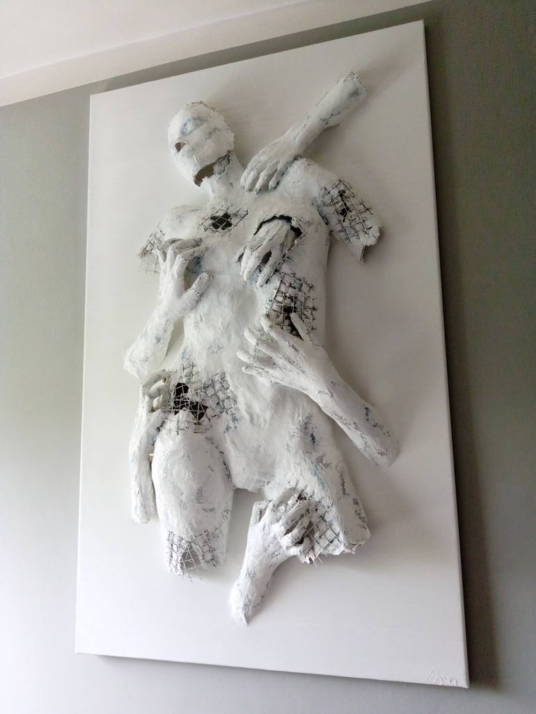 Original 3d Sculpture Body Painting by Gaya Lastovjak