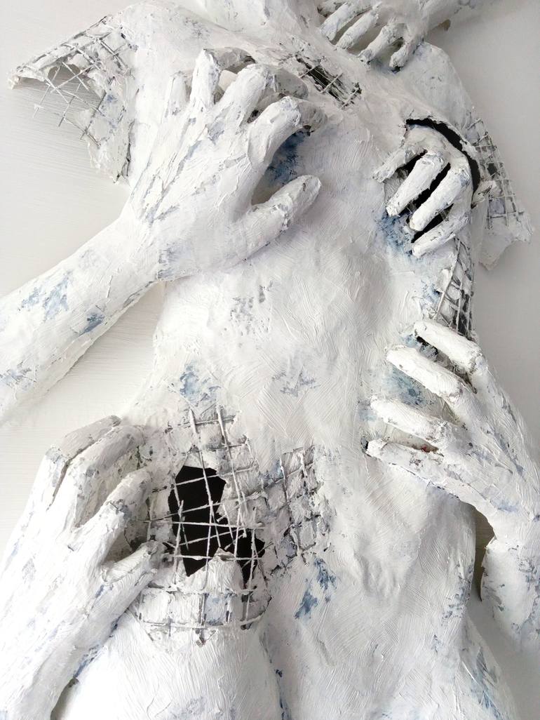 Original 3d Sculpture Body Painting by Gaya Lastovjak