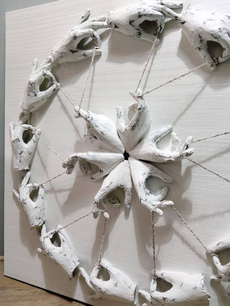 Original Contemporary Geometric Mixed Media by Gaya Lastovjak