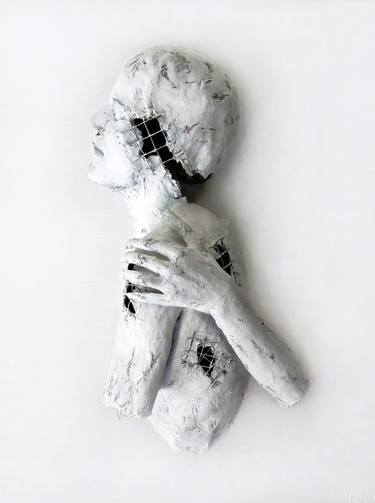 Original Figurative Body Mixed Media by Gaya Lastovjak