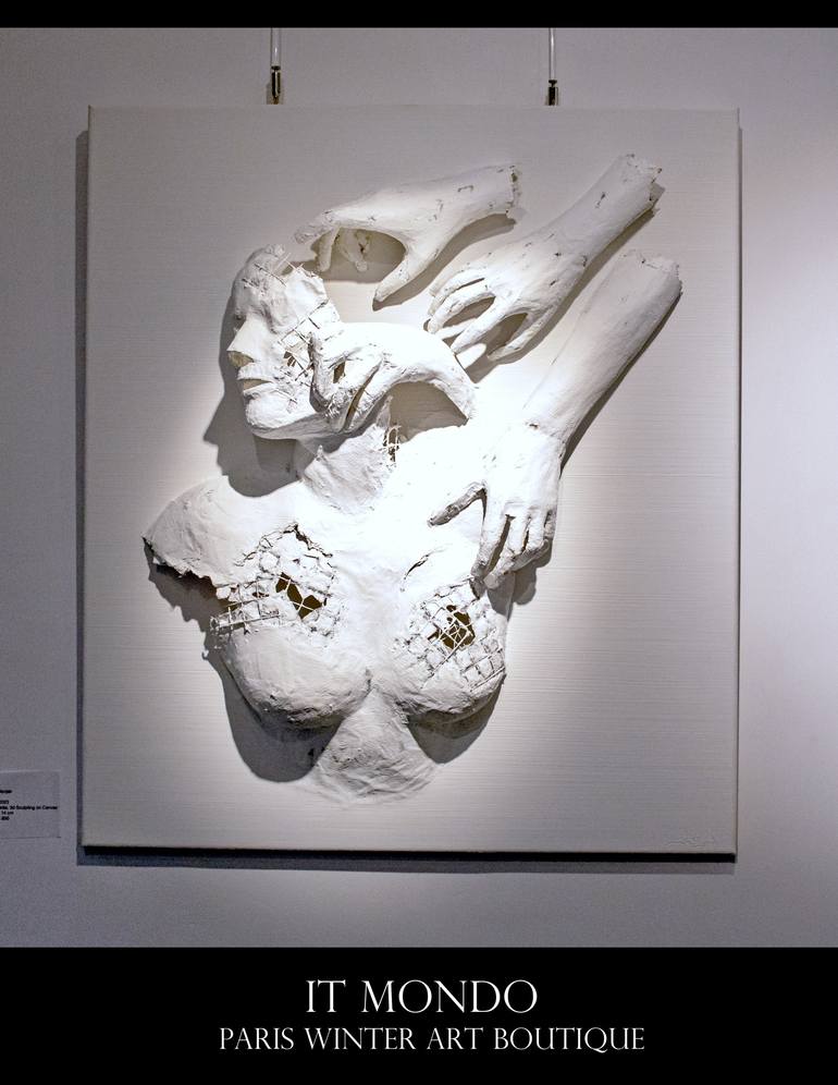 Original Contemporary Women Mixed Media by Gaya Lastovjak