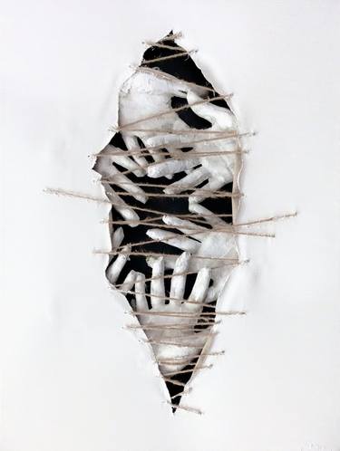 Original Figurative Body Mixed Media by Gaya Lastovjak