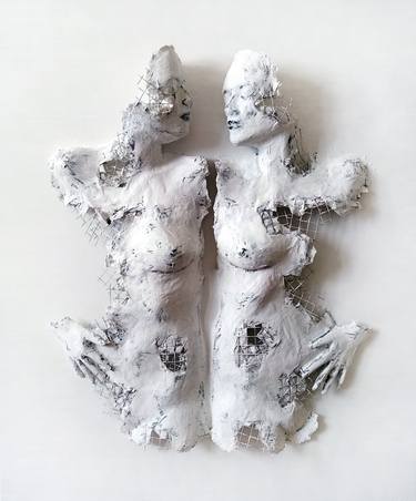 Original Figurative Body Paintings by Gaya Lastovjak