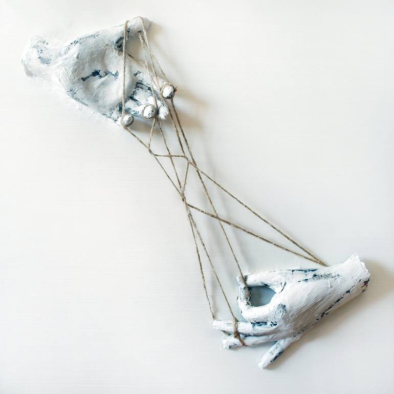 Original 3d Sculpture Body Mixed Media by Gaya Lastovjak