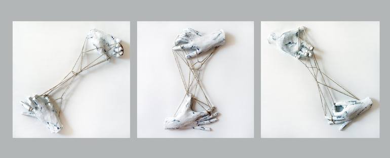 Original 3d Sculpture Body Mixed Media by Gaya Lastovjak