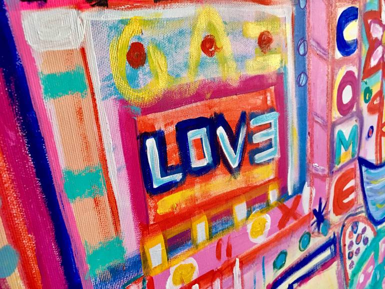 Original Pop Art Home Painting by Ana Oro