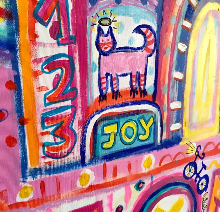 Original Pop Art Home Painting by Ana Oro