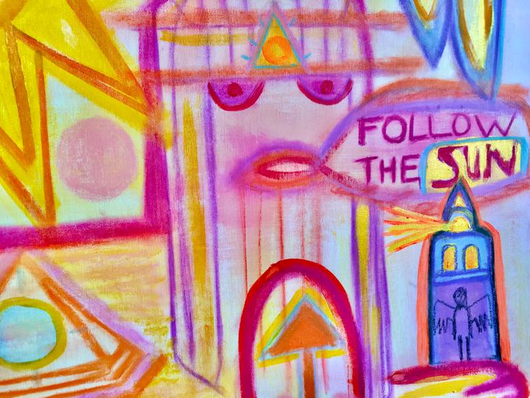 Original Street Art Graffiti Painting by Ana Oro