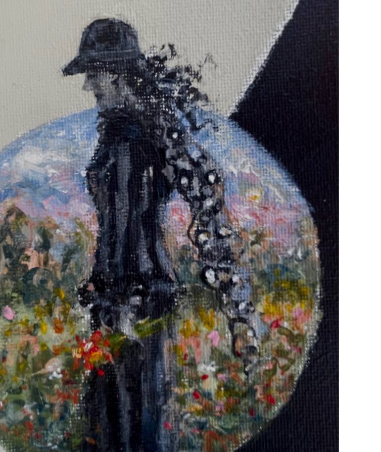 Original Conceptual Women Painting by Cristina Mihailescu