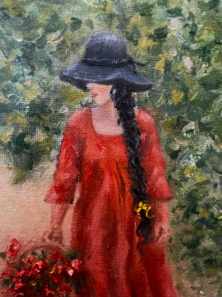 Original Figurative Women Painting by Cristina Mihailescu