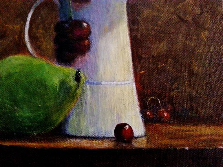 Original Impressionism Still Life Painting by Cristina Mihailescu