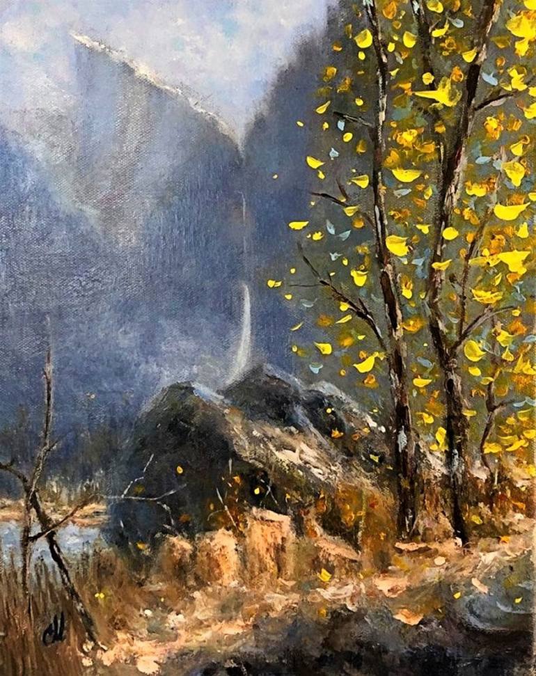 Original  Painting by cristina mihailescu