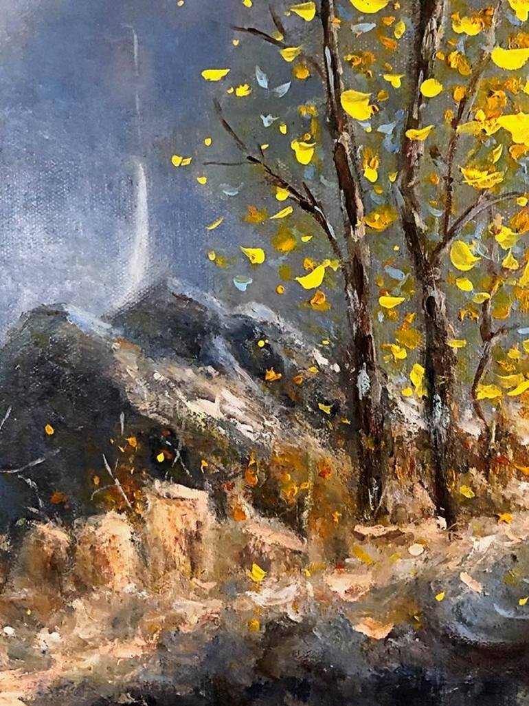 Original Landscape Painting by Cristina Mihailescu