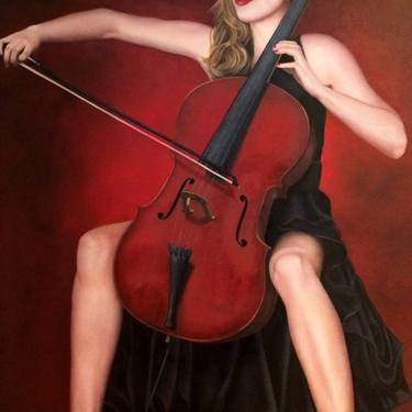 Original Music Painting by Suzanne Burden