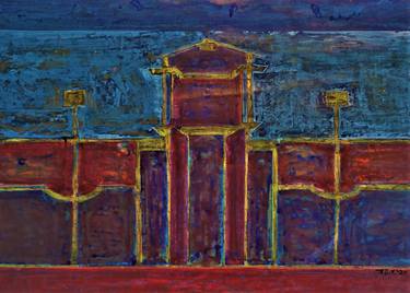 Original Architecture Paintings by Ted Willis