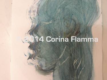 Original Modern Abstract Paintings by Corina Flamma-sherman