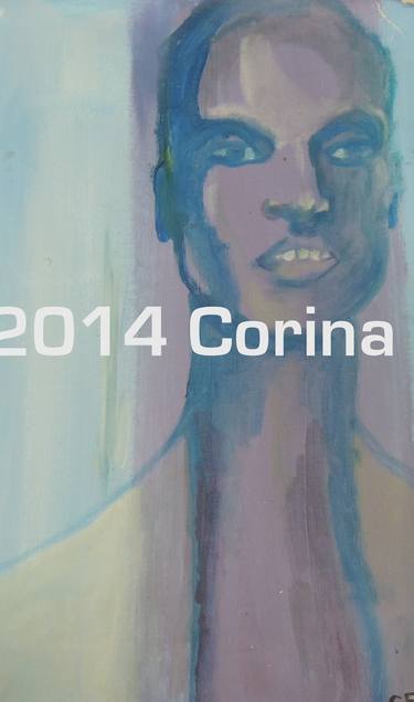 Original Abstract Expressionism Portrait Paintings by Corina Flamma-sherman