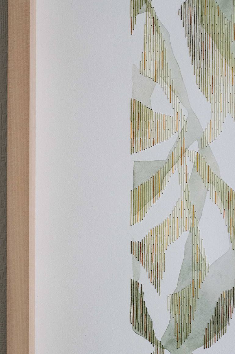 Original Abstract Nature Mixed Media by Demi Overton