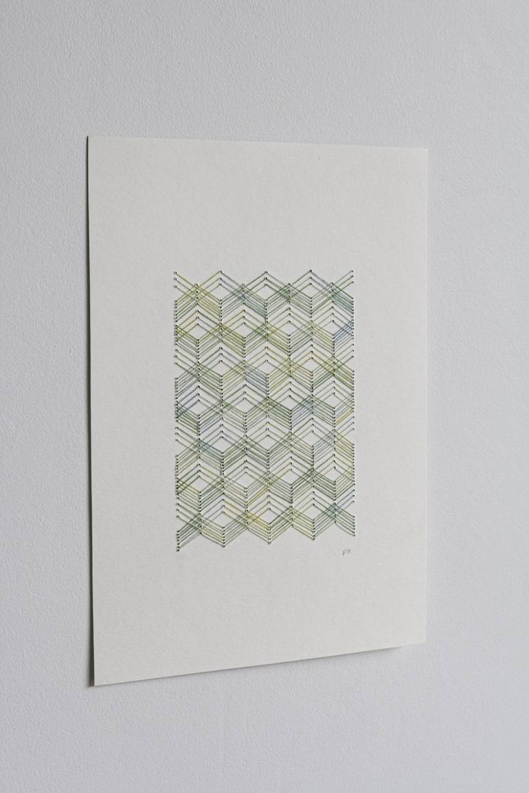 Original Abstract Patterns Drawing by Demi Overton