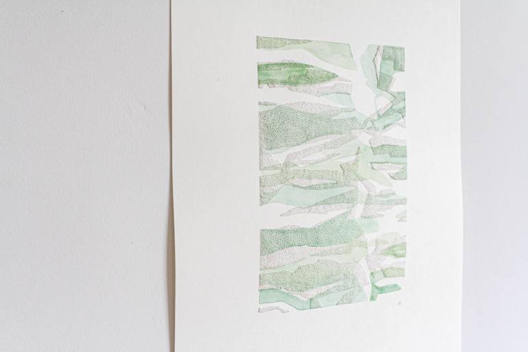 Original Abstract Landscape Painting by Demi Overton