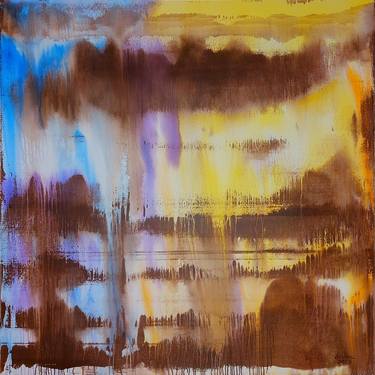 Original Abstract Expressionism Abstract Paintings by DrVinod Chauhan