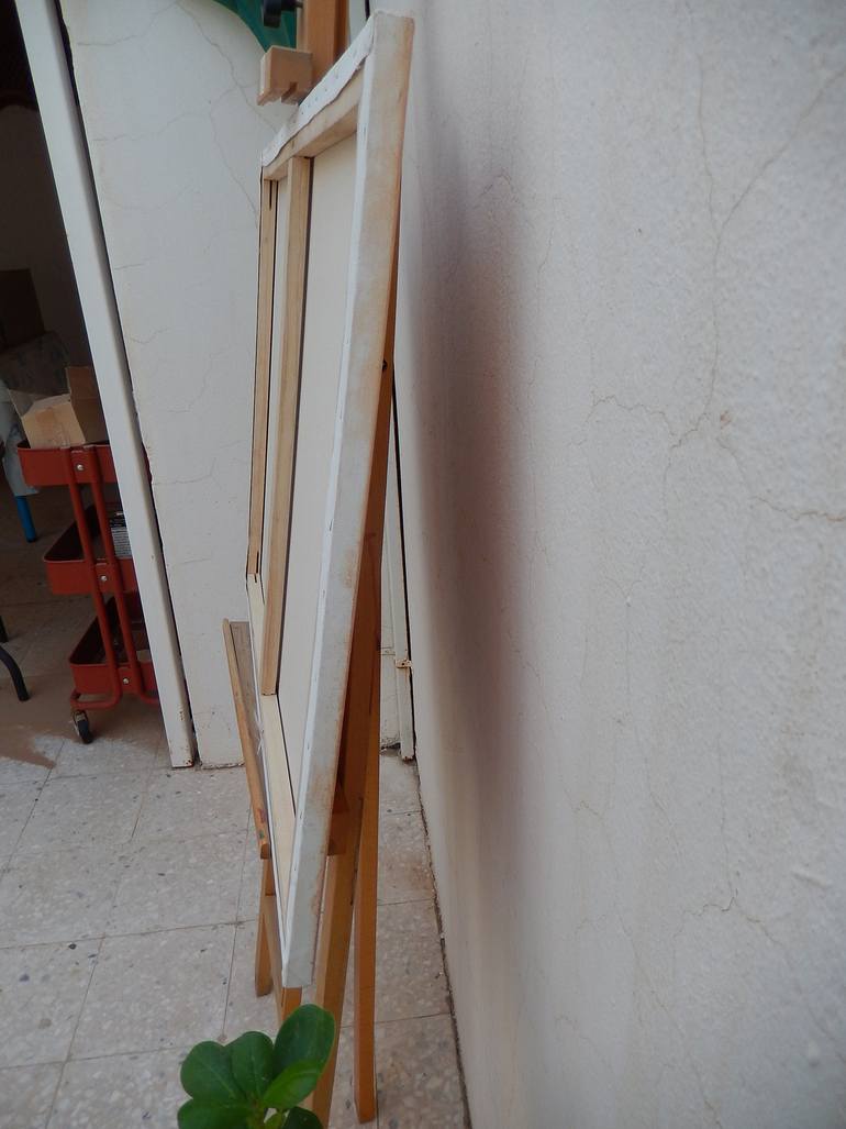 Original Abstract Landscape Painting by Valda Batraks