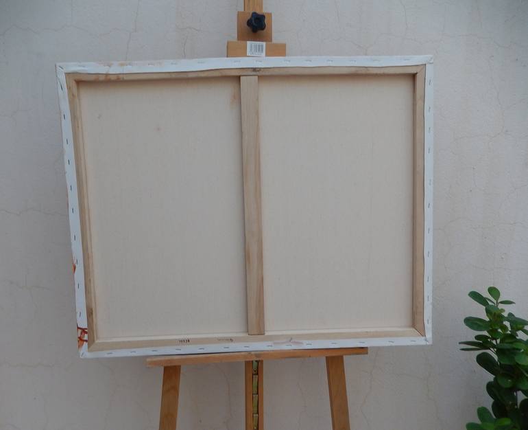 Original Abstract Landscape Painting by Valda Batraks