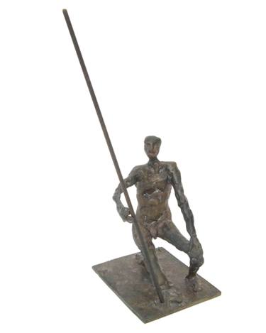 Original Figurative Men Sculpture by Elke Rehder