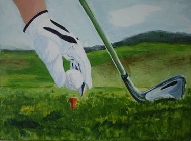 Print of Figurative Sports Paintings by Gerard Duchene