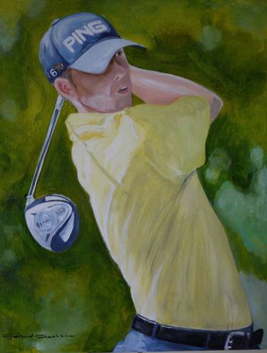 Print of Figurative Sports Paintings by Gerard Duchene