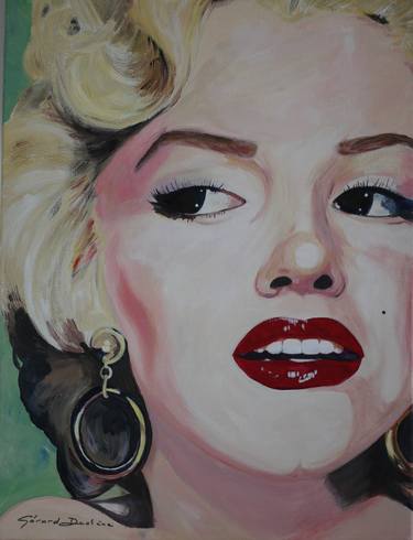 Original Pop Culture/Celebrity Painting by Gerard Duchene