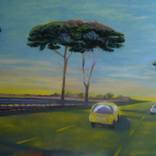 Yellow car by Irina Krupina