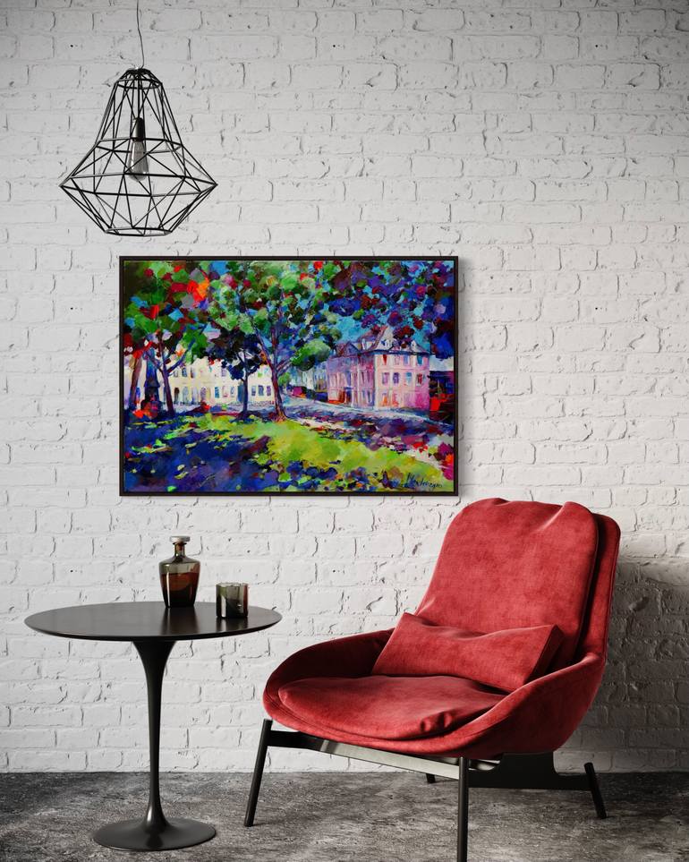 Original Contemporary Landscape Painting by Miriam Montenegro