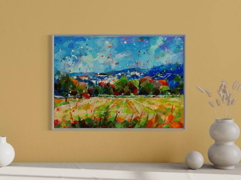 Original Contemporary Landscape Painting by Miriam Montenegro