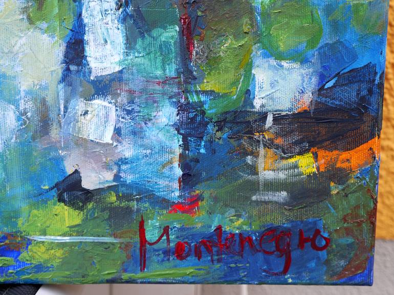 Original Contemporary Landscape Painting by Miriam Montenegro