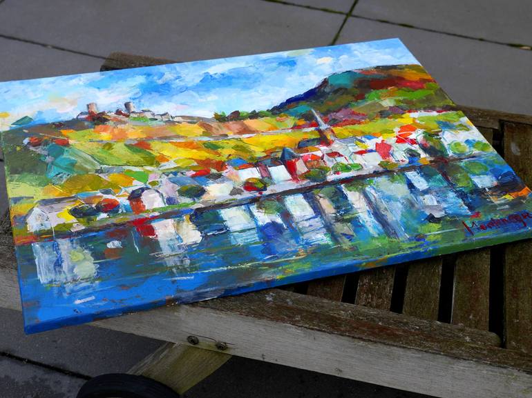 Original Contemporary Landscape Painting by Miriam Montenegro