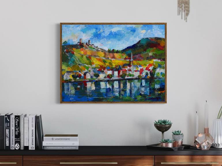 Original Contemporary Landscape Painting by Miriam Montenegro