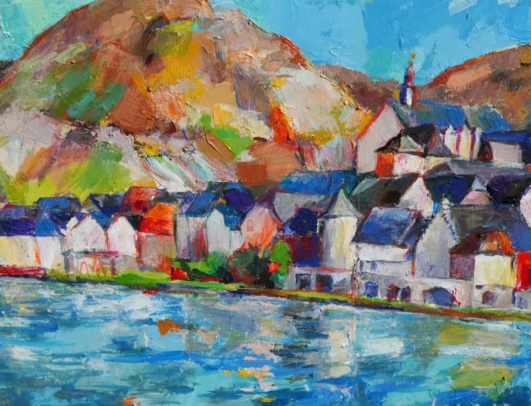 Original Contemporary Landscape Painting by Miriam Montenegro