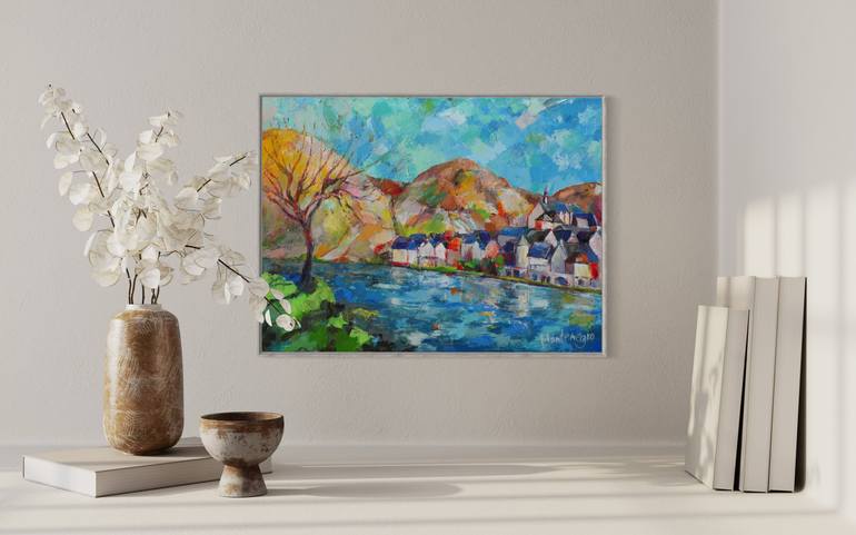 Original Contemporary Landscape Painting by Miriam Montenegro