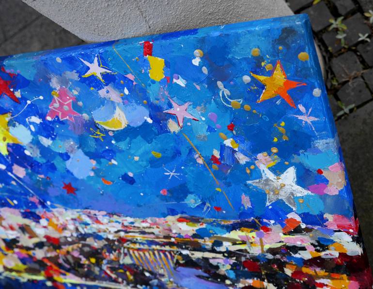 Original Contemporary Fantasy Painting by Miriam Montenegro