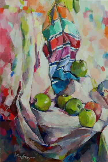 Print of Expressionism Cuisine Paintings by Miriam Montenegro