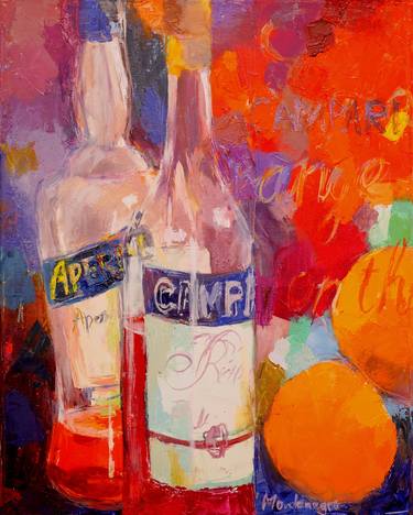 Print of Expressionism Food & Drink Paintings by Miriam Montenegro