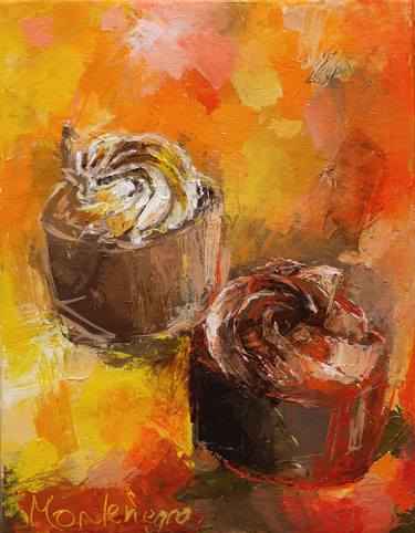 Print of Expressionism Cuisine Paintings by Miriam Montenegro