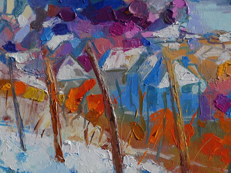 Original Expressionism Landscape Painting by Miriam Montenegro