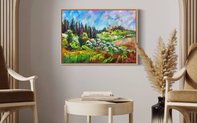 Original Landscape Painting by Miriam Montenegro