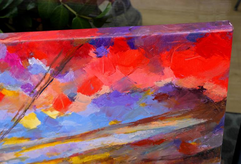 Original Contemporary Landscape Painting by Miriam Montenegro