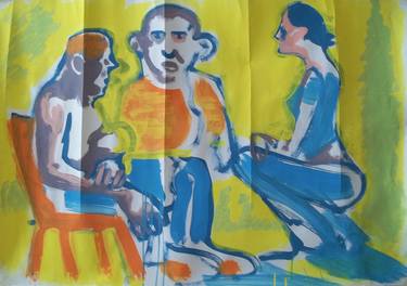 Print of Expressionism People Paintings by Matteo Michele Bisaccia